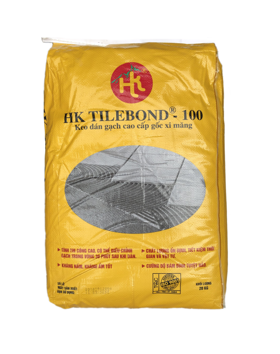 HK TILEBOND®- 100 KEO DÁN GẠCH CAO CẤP GỐC XI MĂNG